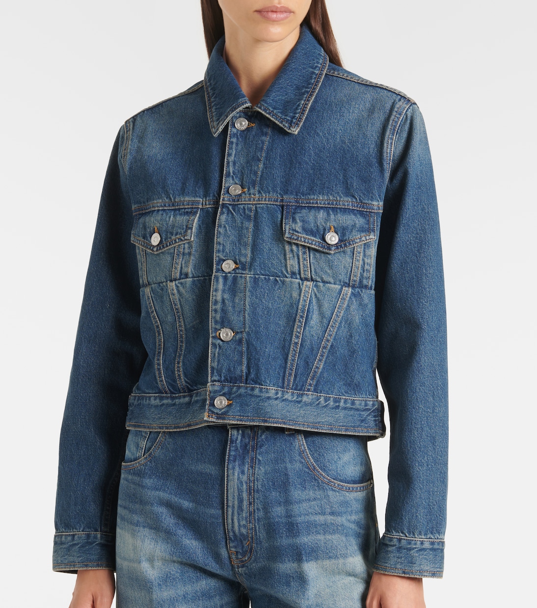 Cropped-Jeansjacke | Victoria Beckham