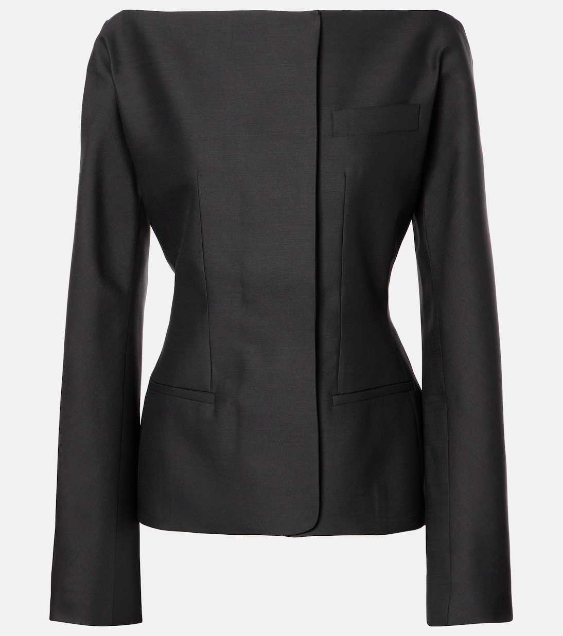 La Veste Spalla wool and silk jacket | Jacquemus