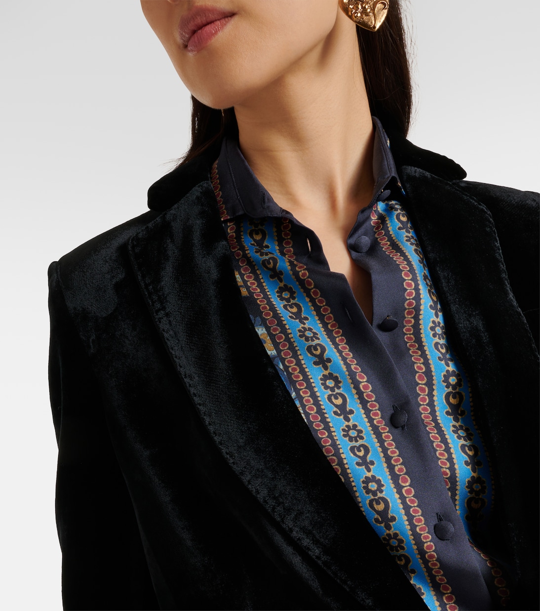 Velvet blazer | Etro