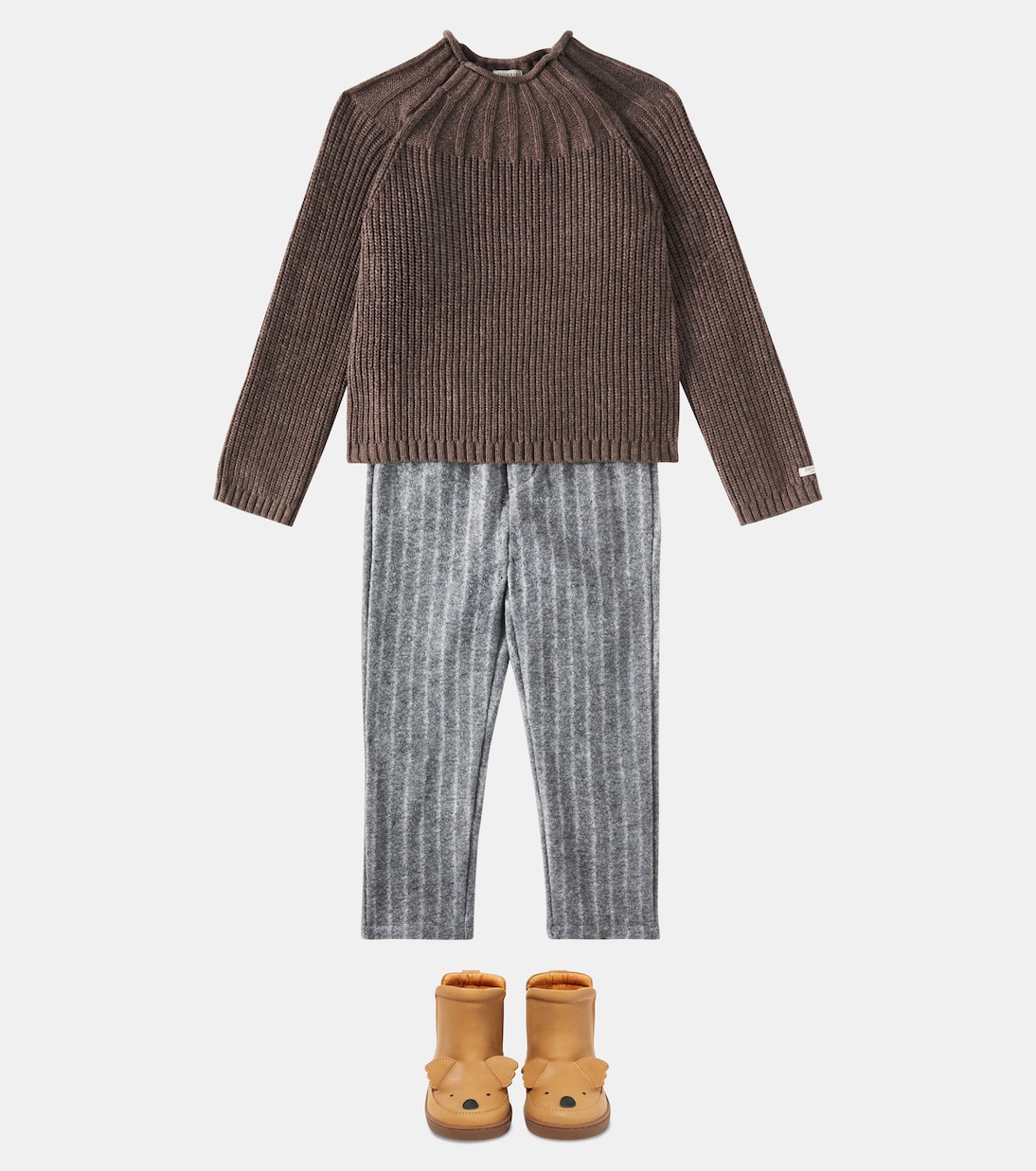 Pullover Dawi in maglia a coste | Donsje
