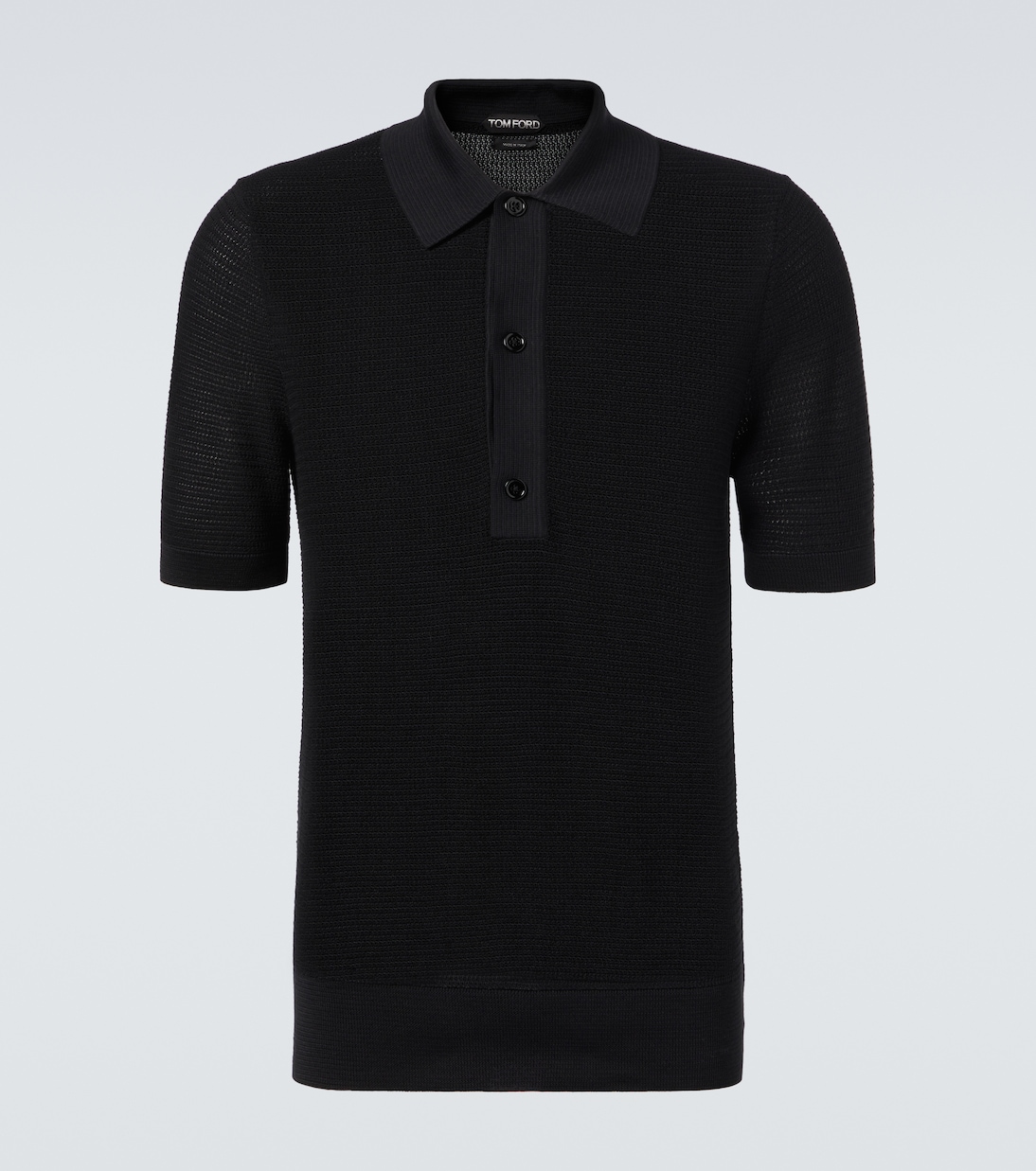 Polo in cotone e seta | Tom Ford