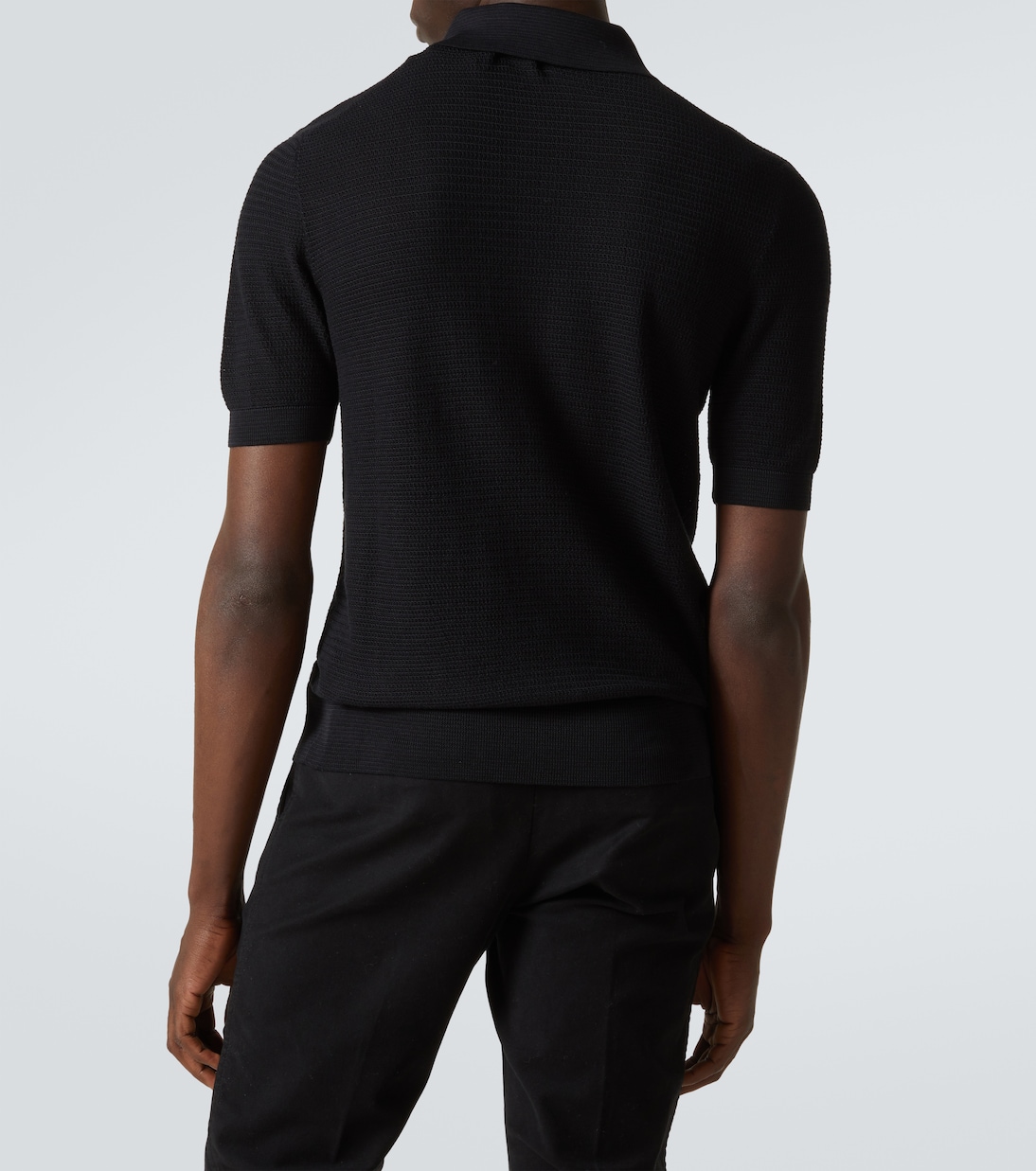 Polo in cotone e seta | Tom Ford