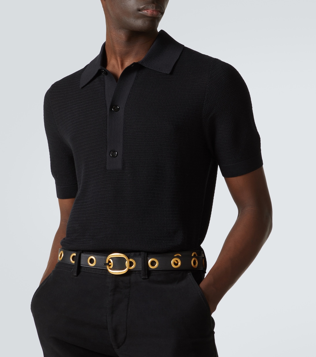 Polo in cotone e seta | Tom Ford