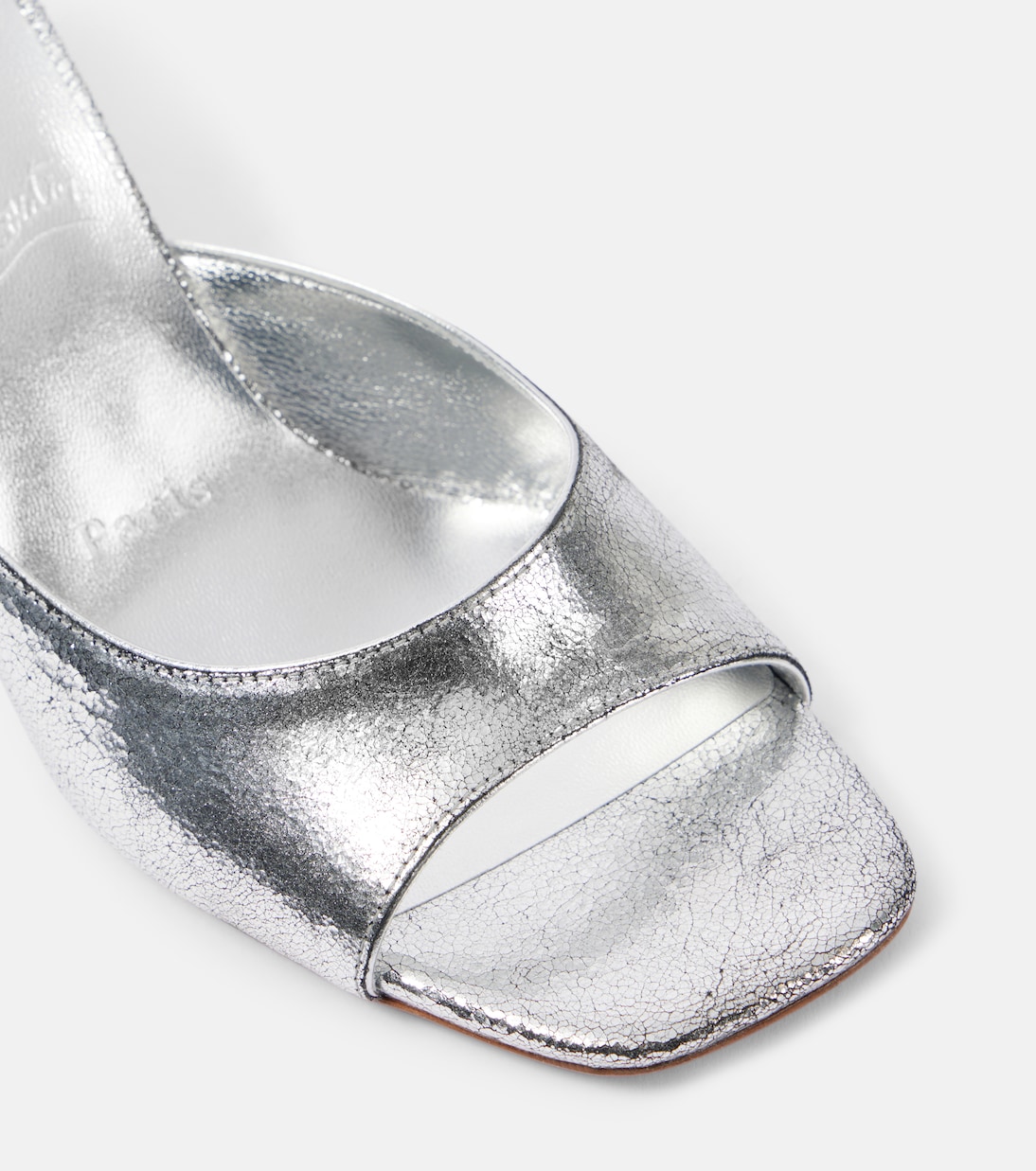 Condora 55 metallic leather mules | Christian Louboutin