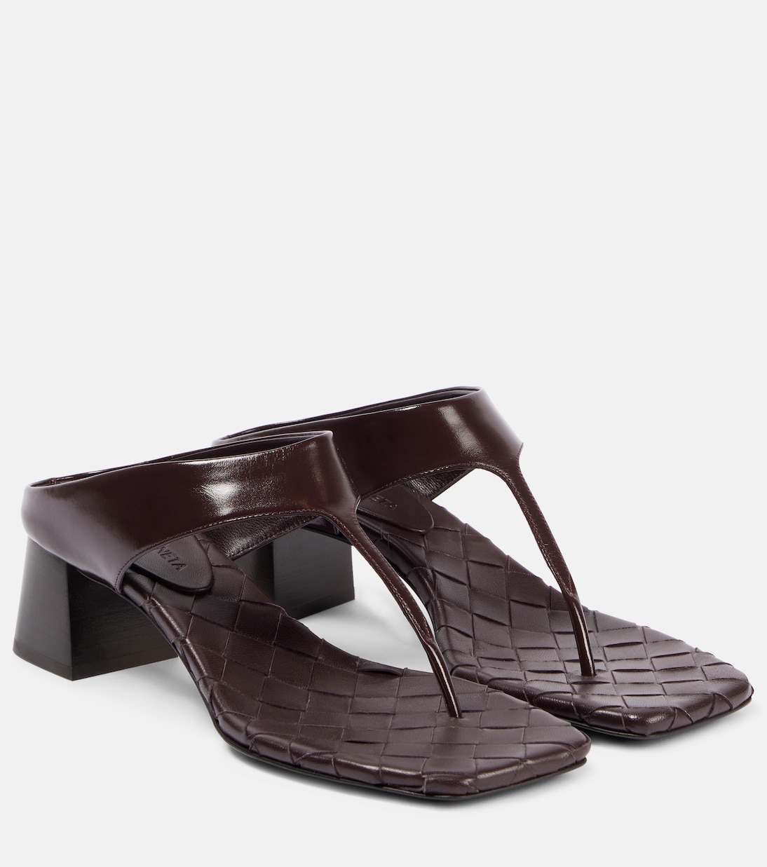Marella 45 leather thong sandals | Bottega Veneta