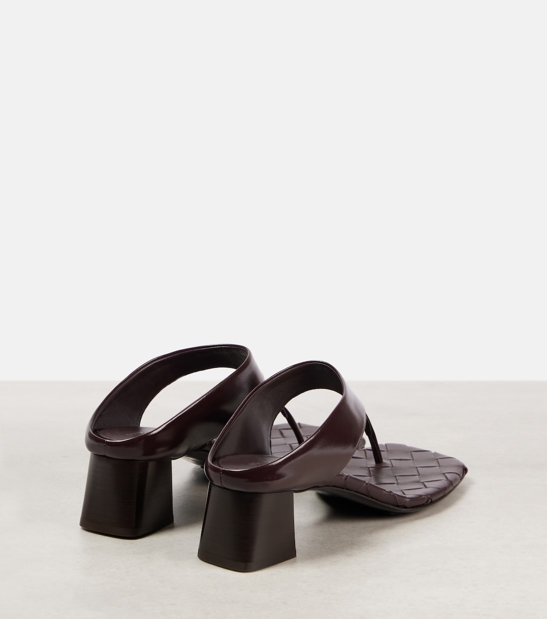 Marella 45 leather thong sandals | Bottega Veneta