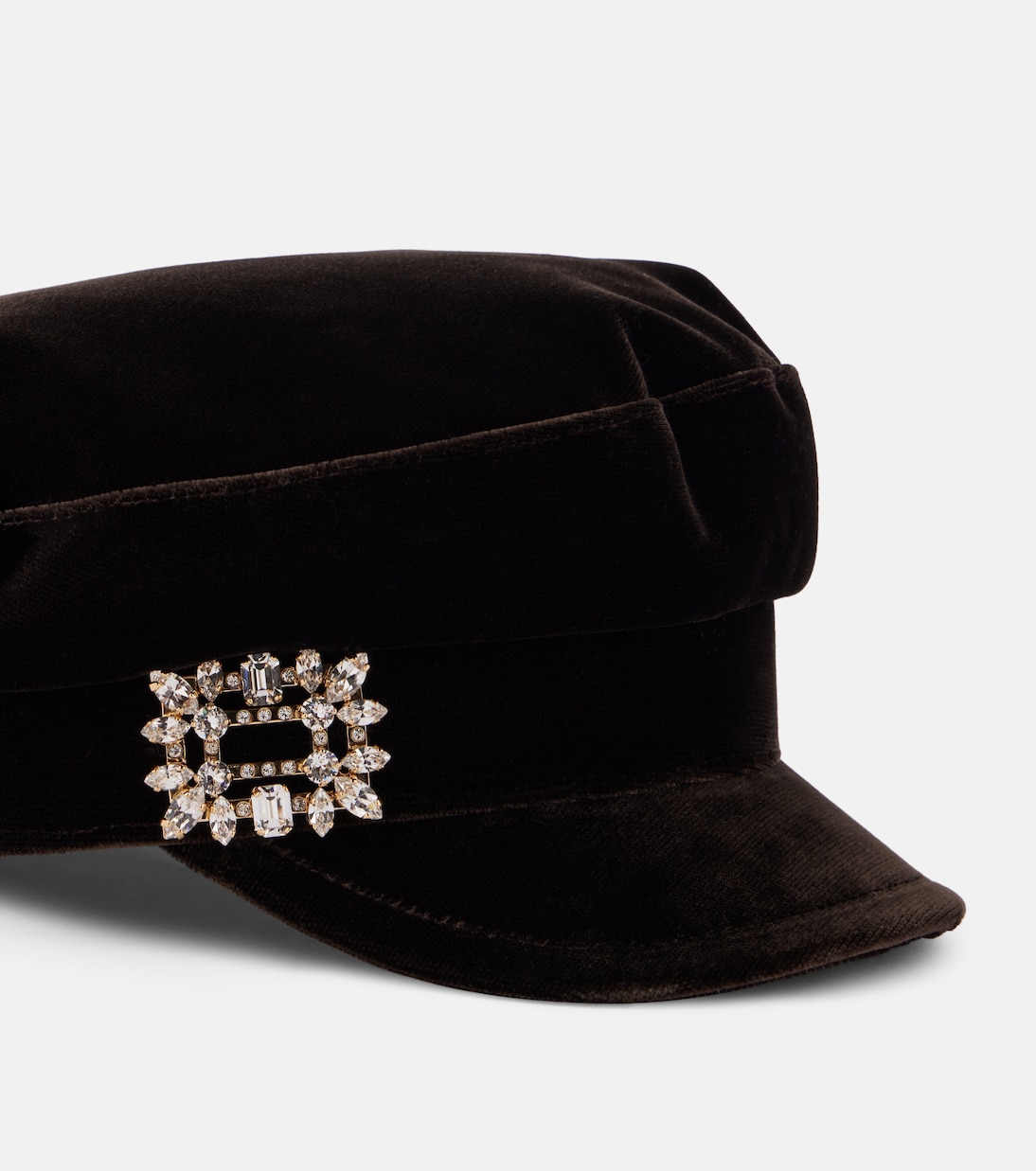 Velvet newsboy cap | Roger Vivier