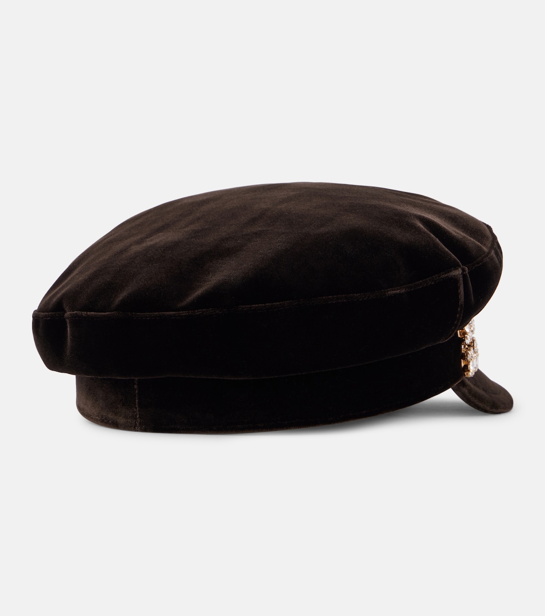Velvet newsboy cap | Roger Vivier