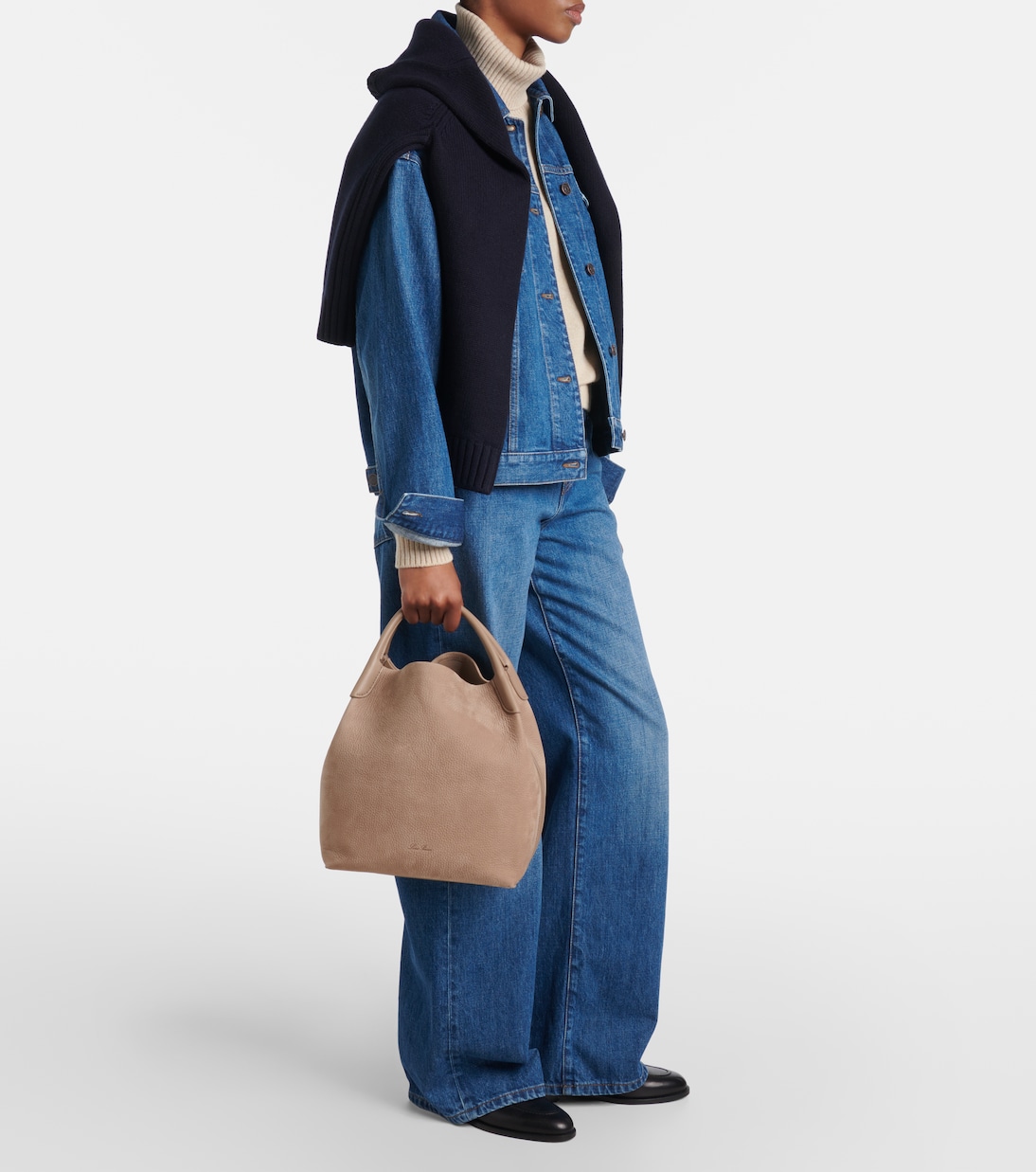 Tote Bale Large aus Leder | Loro Piana