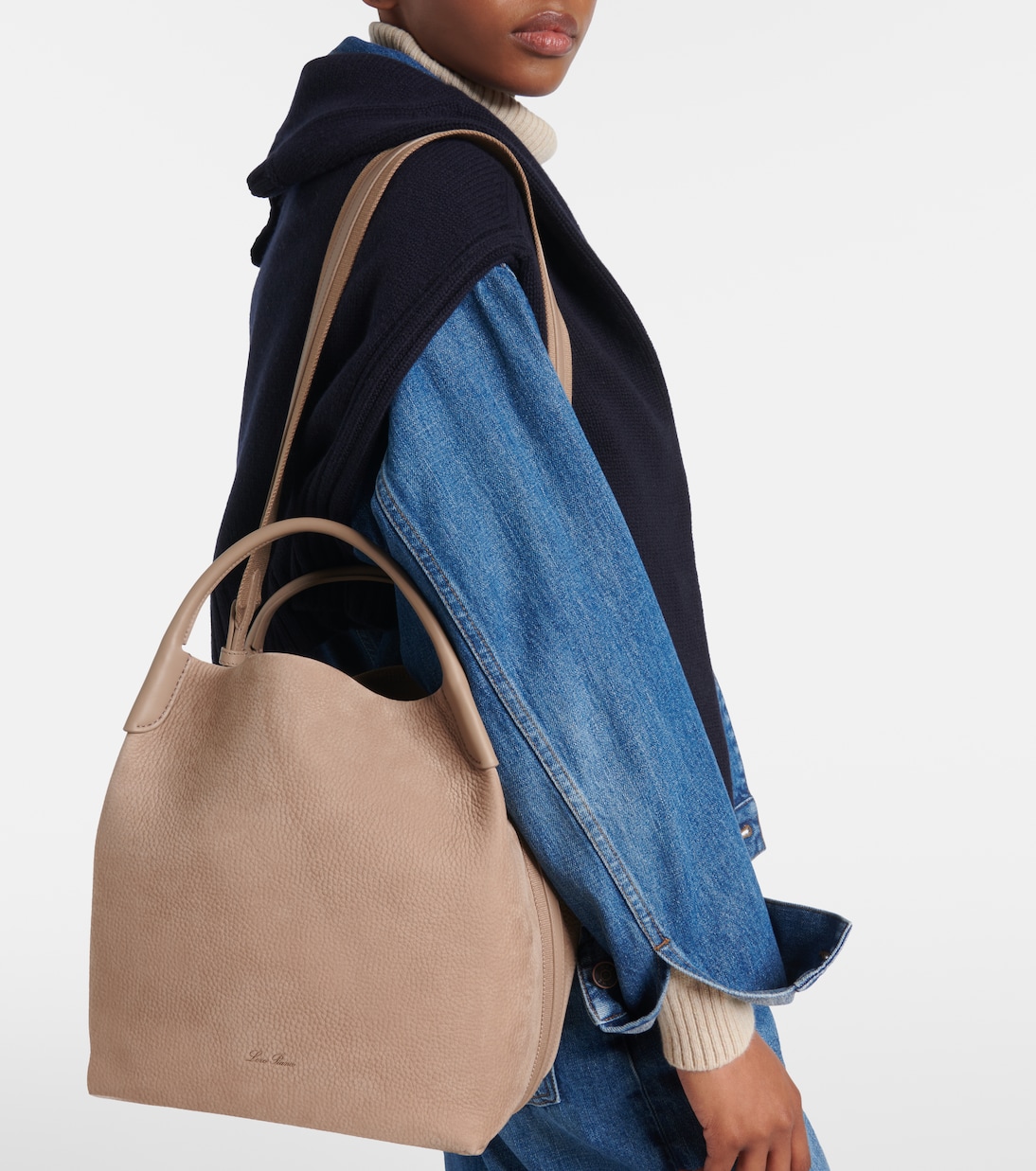 Tote Bale Large aus Leder | Loro Piana