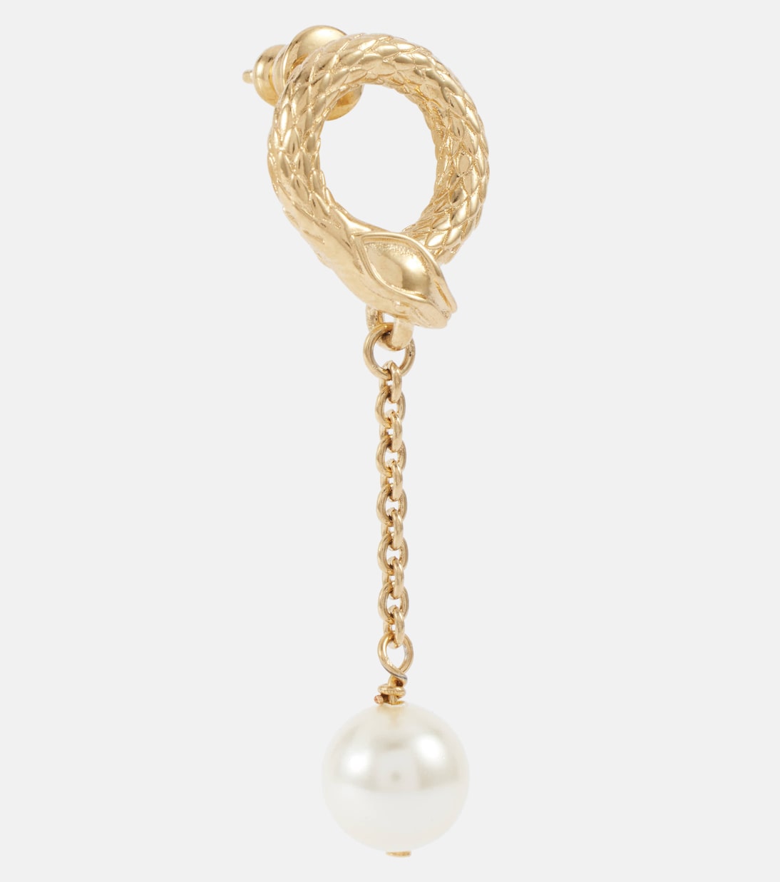 Ohrringe Chloé Snake mit Zierperlen | Chloé