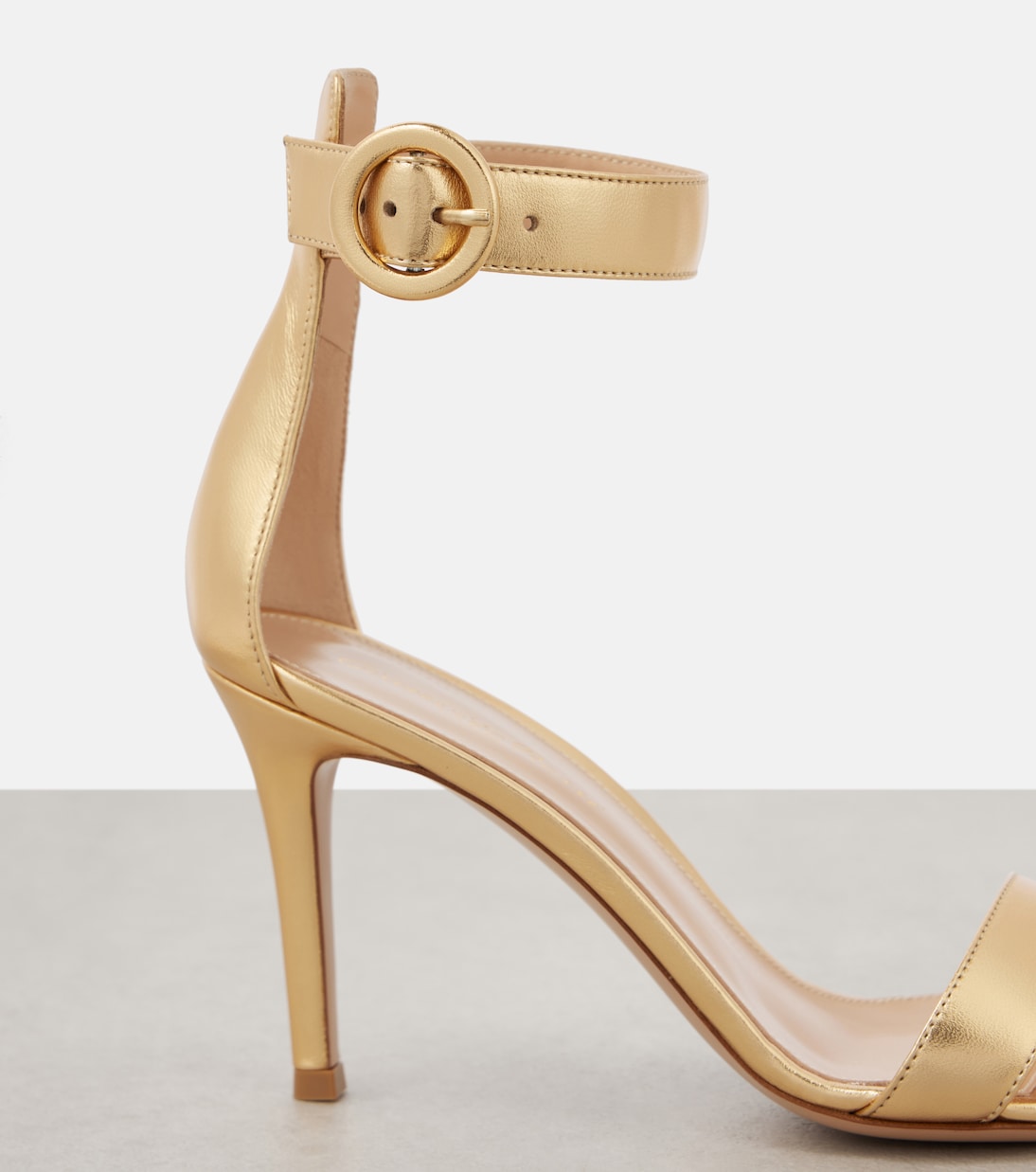 Sandales Portofino 85 en daim | Gianvito Rossi