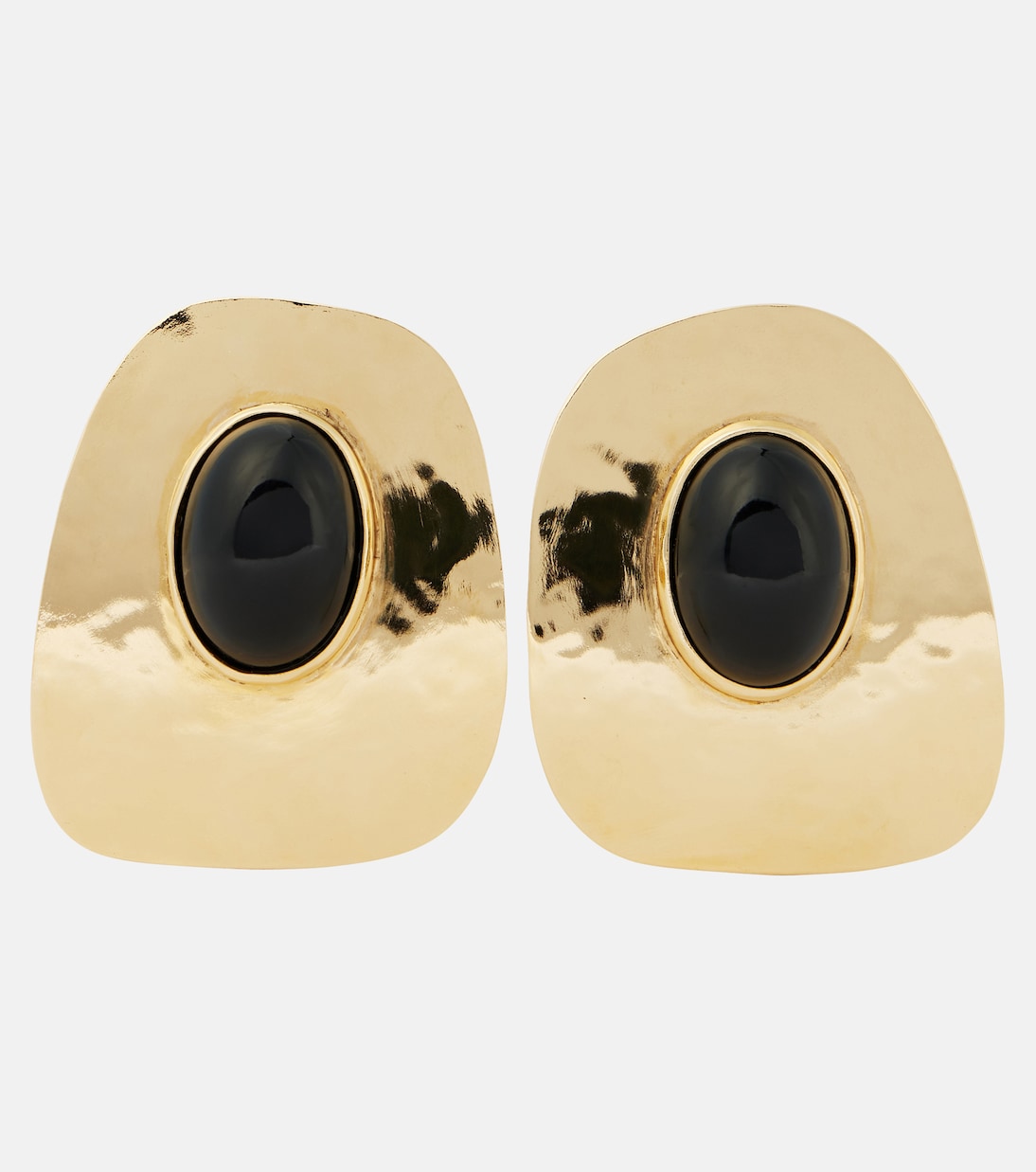 Orecchini clip-on decorati di Saint Laurent per giovani alla moda