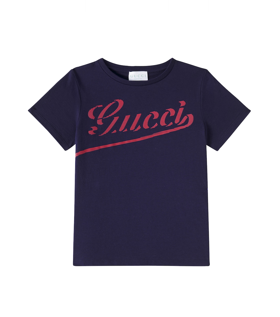 Camiseta en jersey de algodón estampada | Gucci Kids