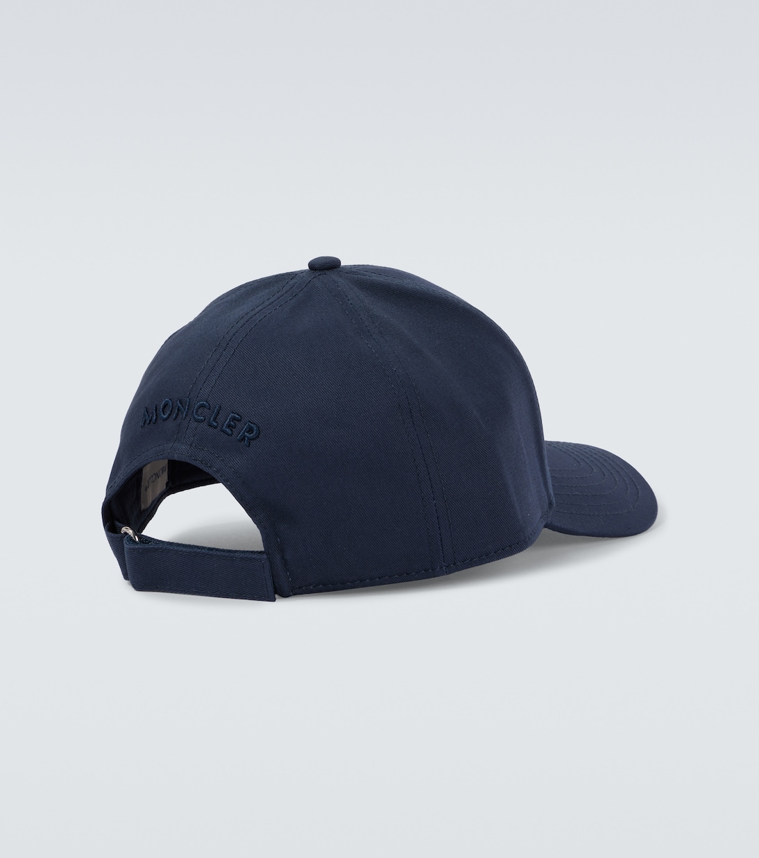 Gorra de gabardina de algodón con logo | Moncler