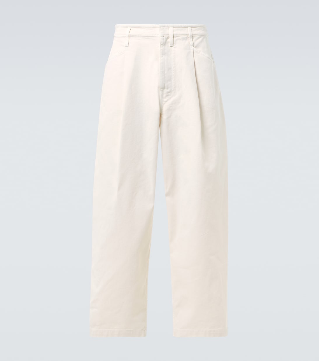 Pantaloni a gamba larga in cotone | Lemaire