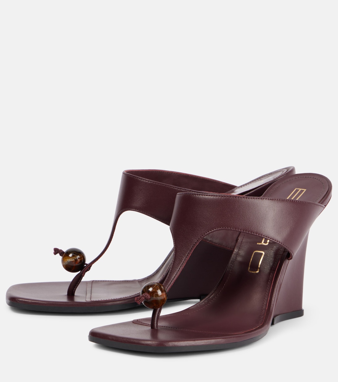 Sandali a zeppa in pelle ETRO 90 per uno stile giovane e trendy