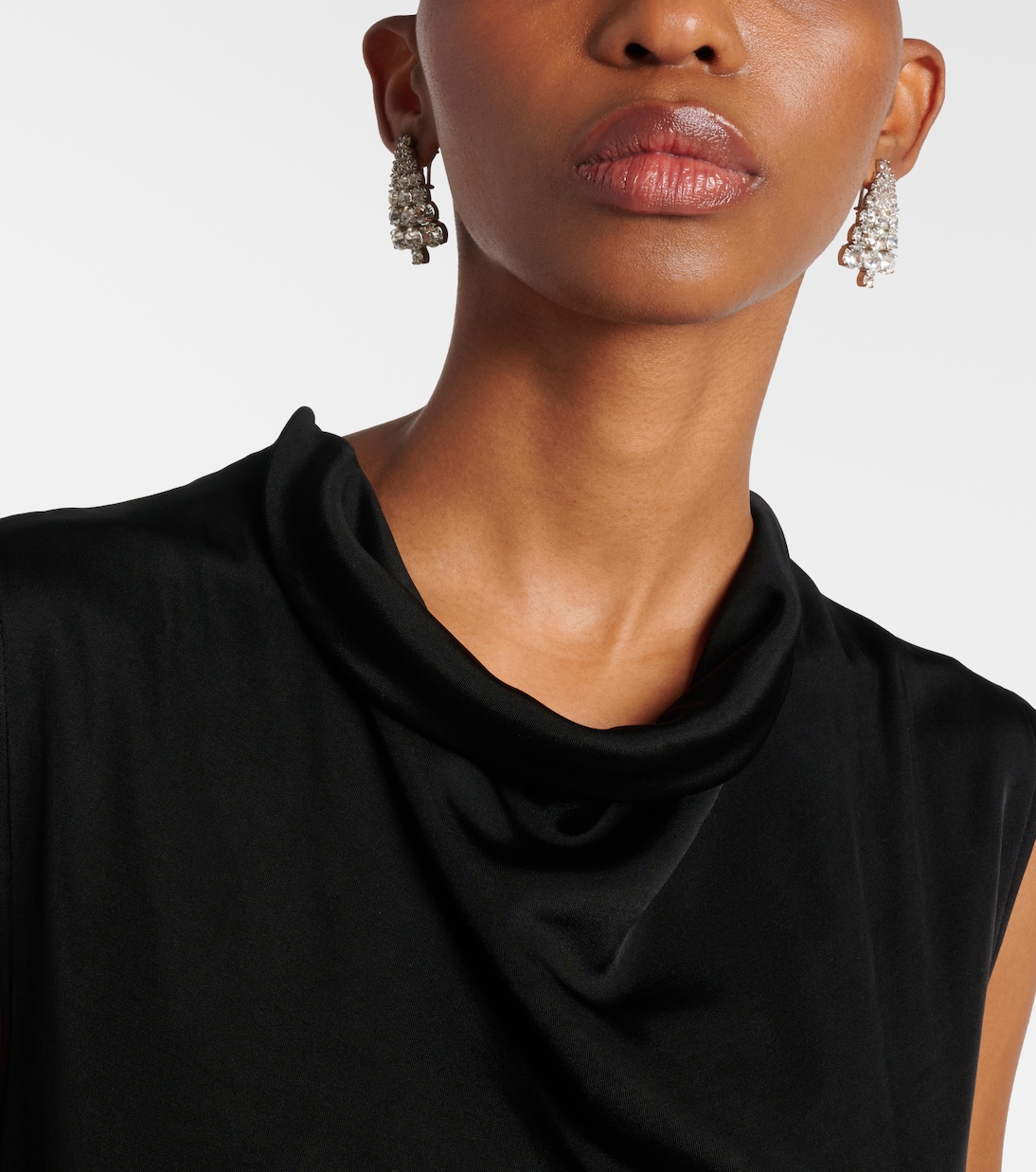 Orecchini con cristalli | Jil Sander