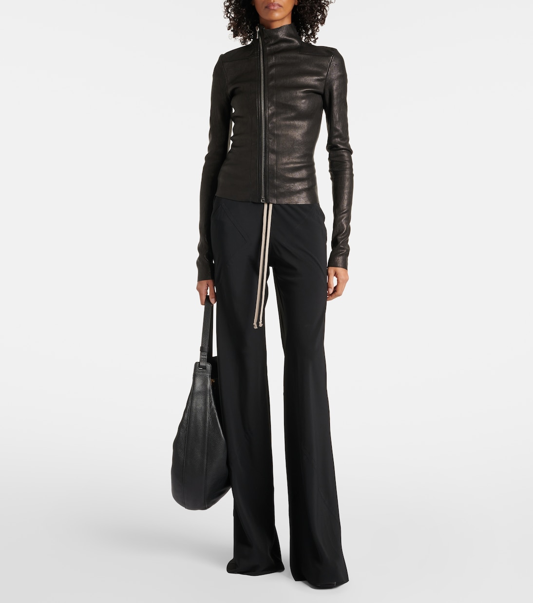 Giacca Gary in pelle e cotone | Rick Owens