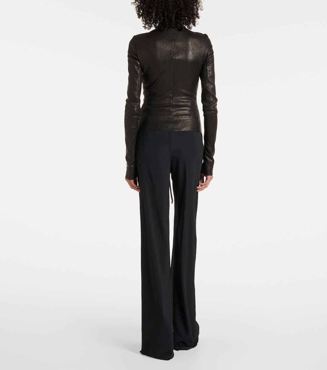 Giacca Gary in pelle e cotone | Rick Owens