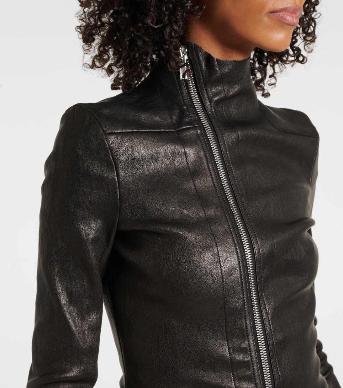 Giacca Gary in pelle e cotone | Rick Owens