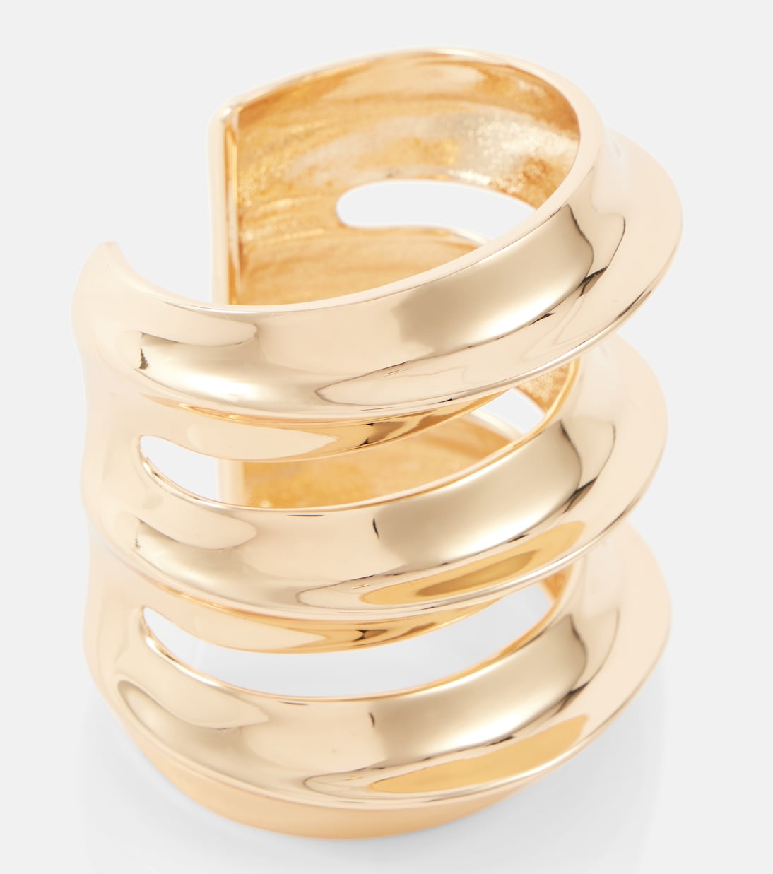 Brazalete chapado en oro de 18 ct | Self-Portrait