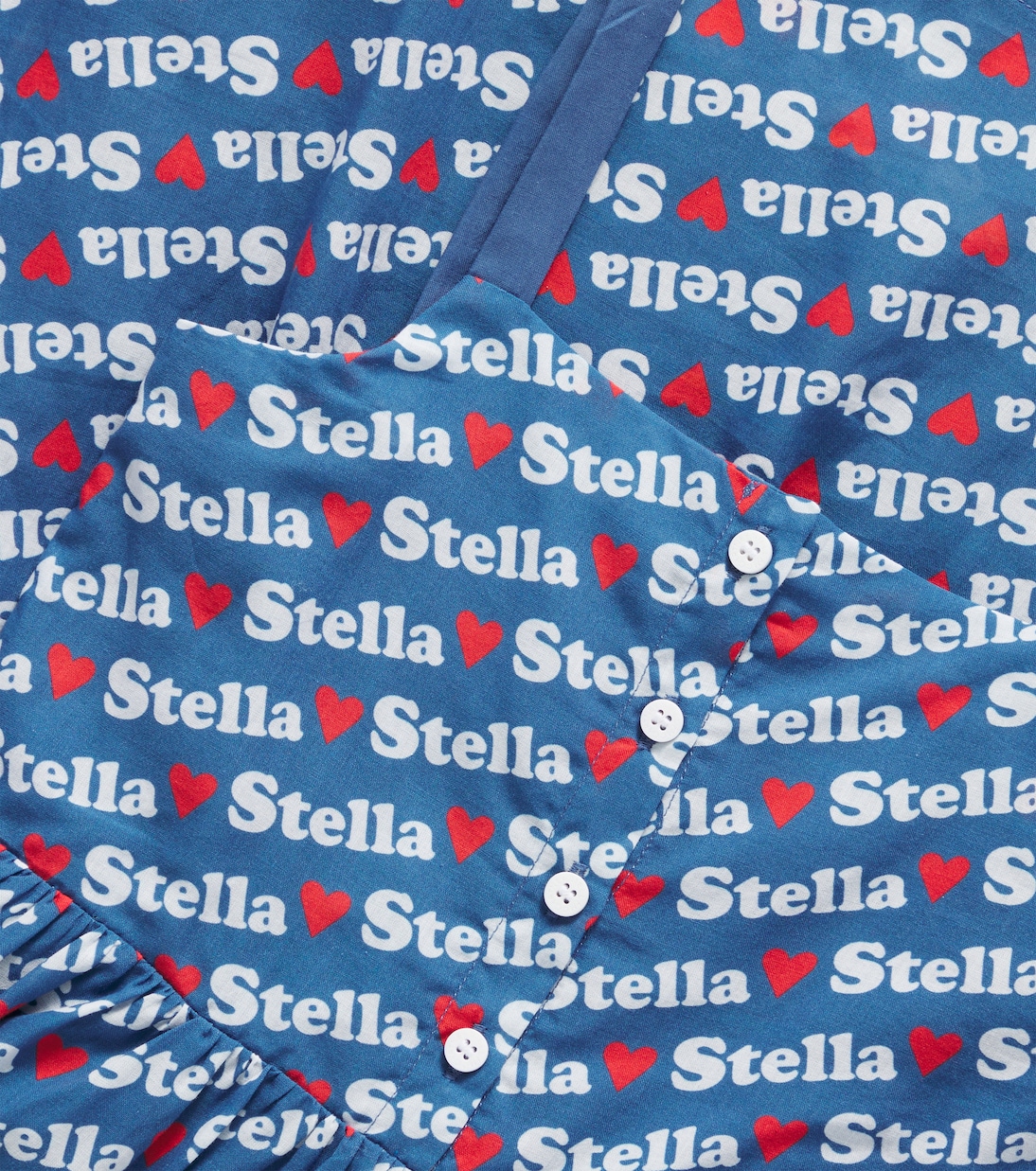 Bedrucktes Kleid aus Baumwolle | Stella McCartney Kids