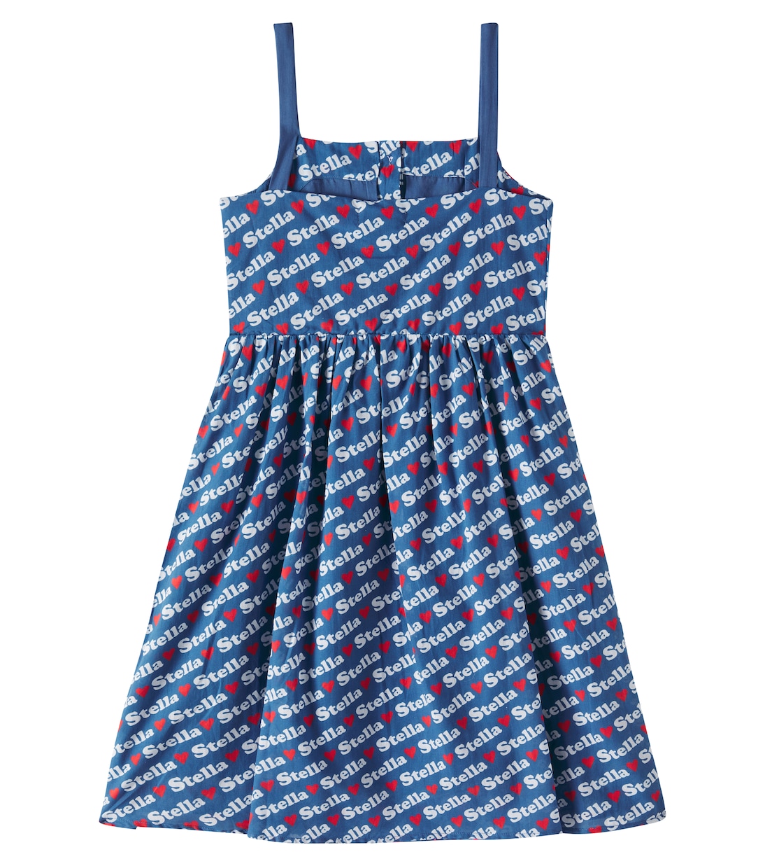 Bedrucktes Kleid aus Baumwolle | Stella McCartney Kids
