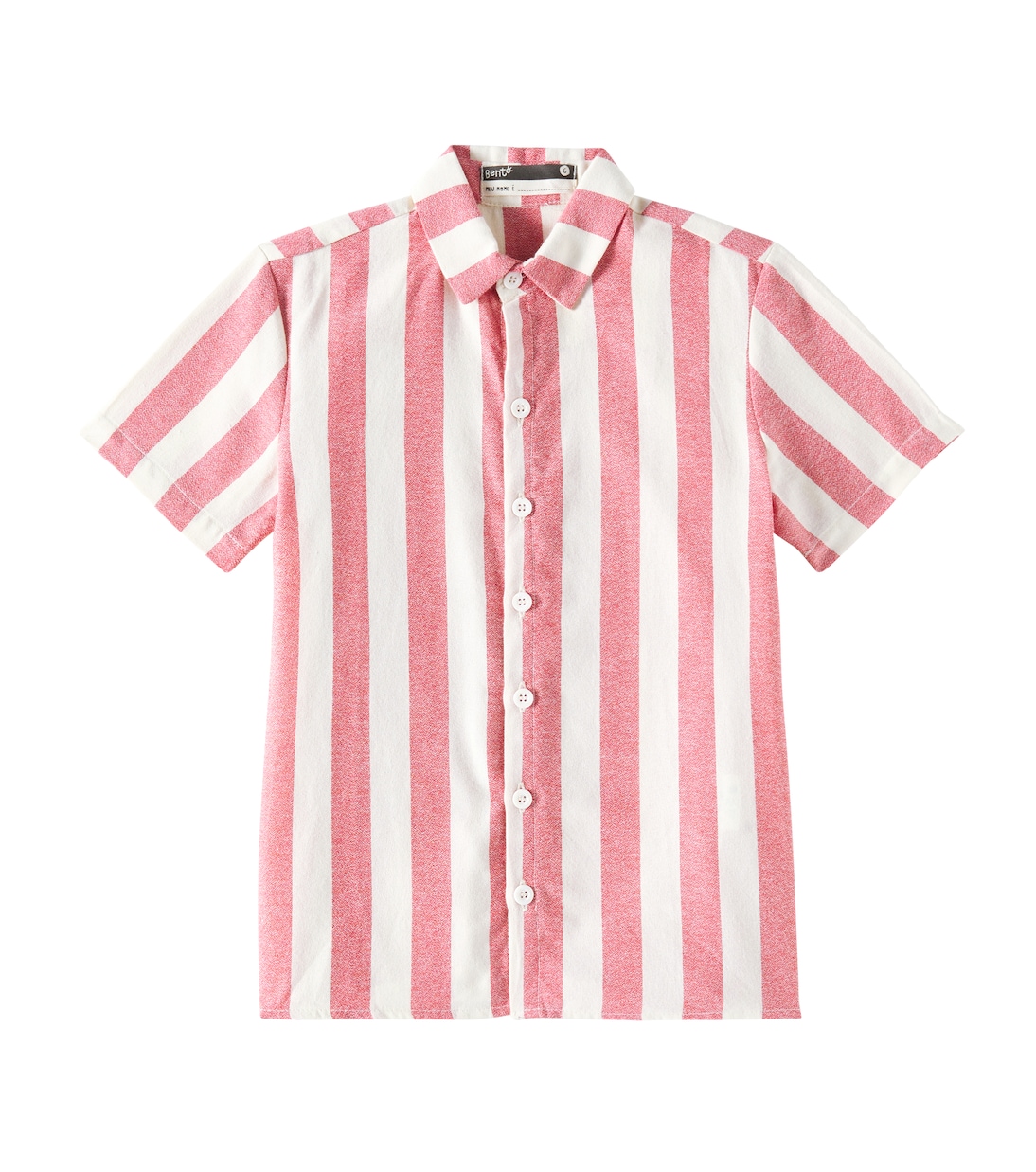 Camicia Maxi in cotone a righe | Fábula