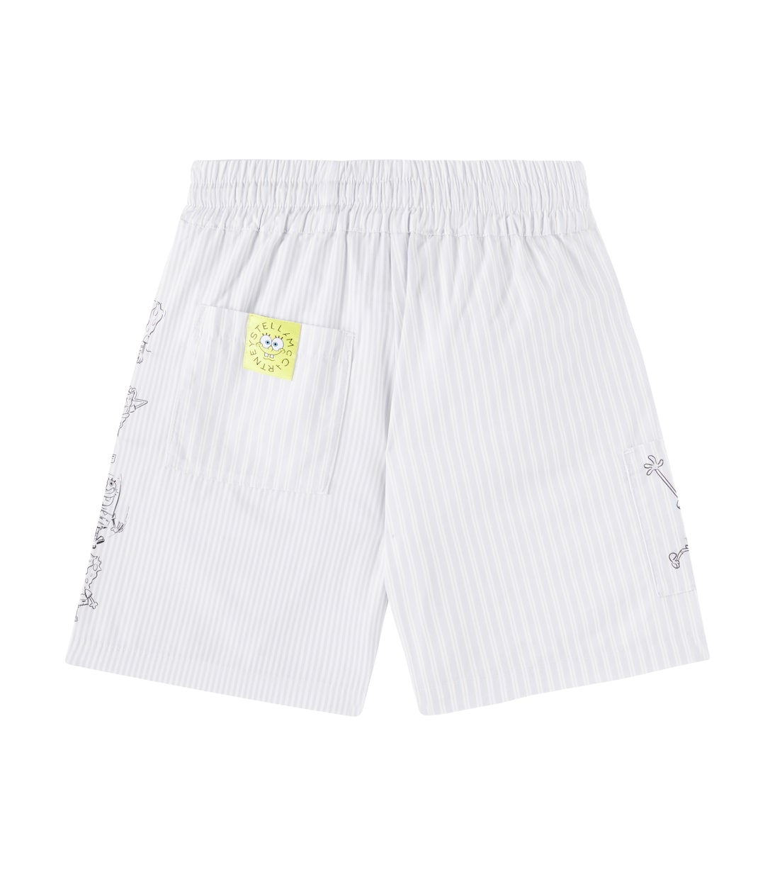 X SpongeBob SquarePants Shorts aus Baumwolle | Stella McCartney Kids