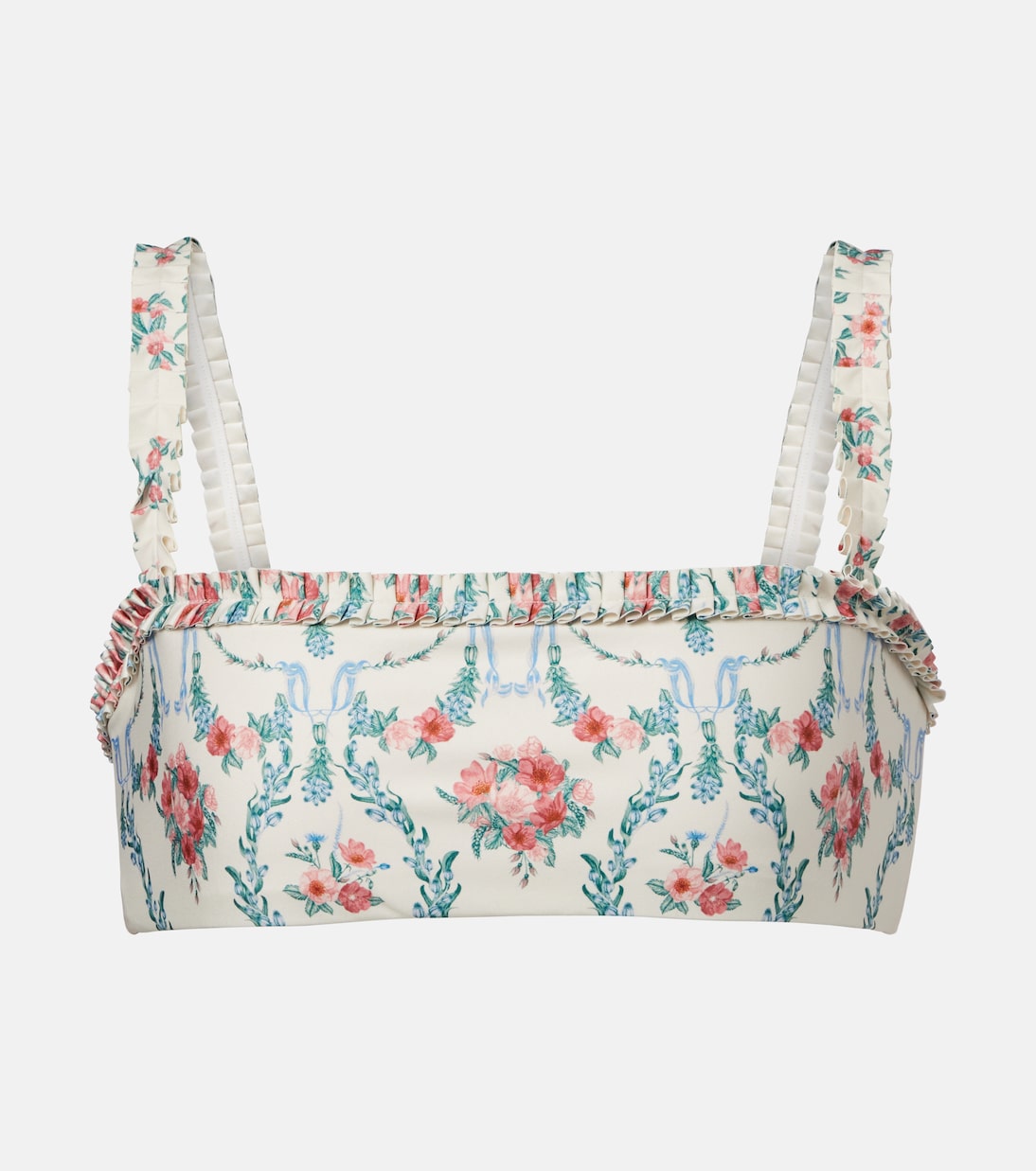 Top de bikini Olmo Mosqueta estampado | Agua by Agua Bendita