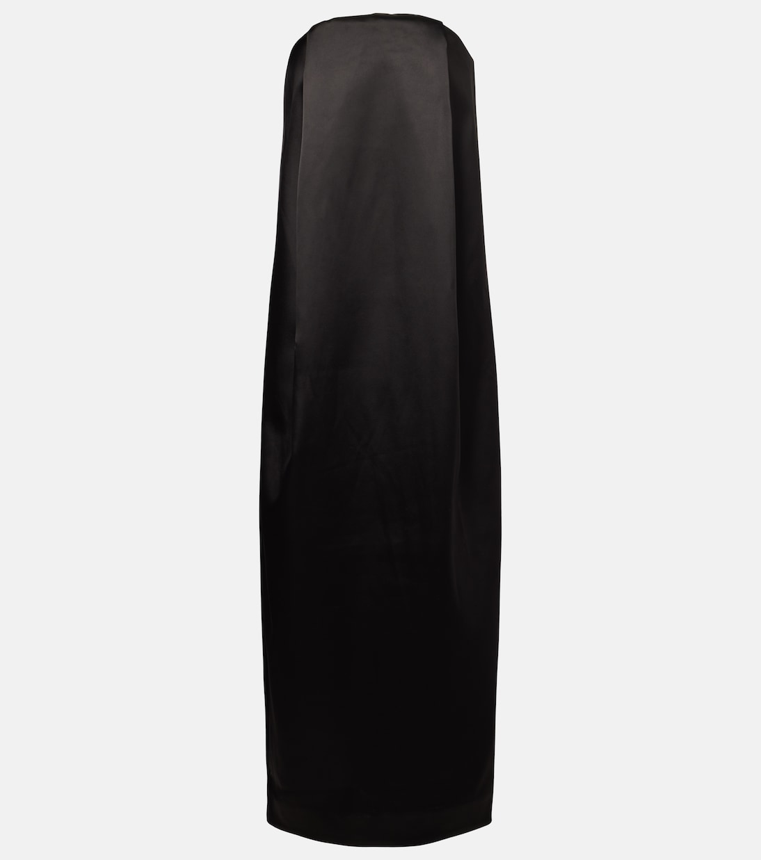 Off-Shoulder-Maxikleid aus Satin | Entire Studios