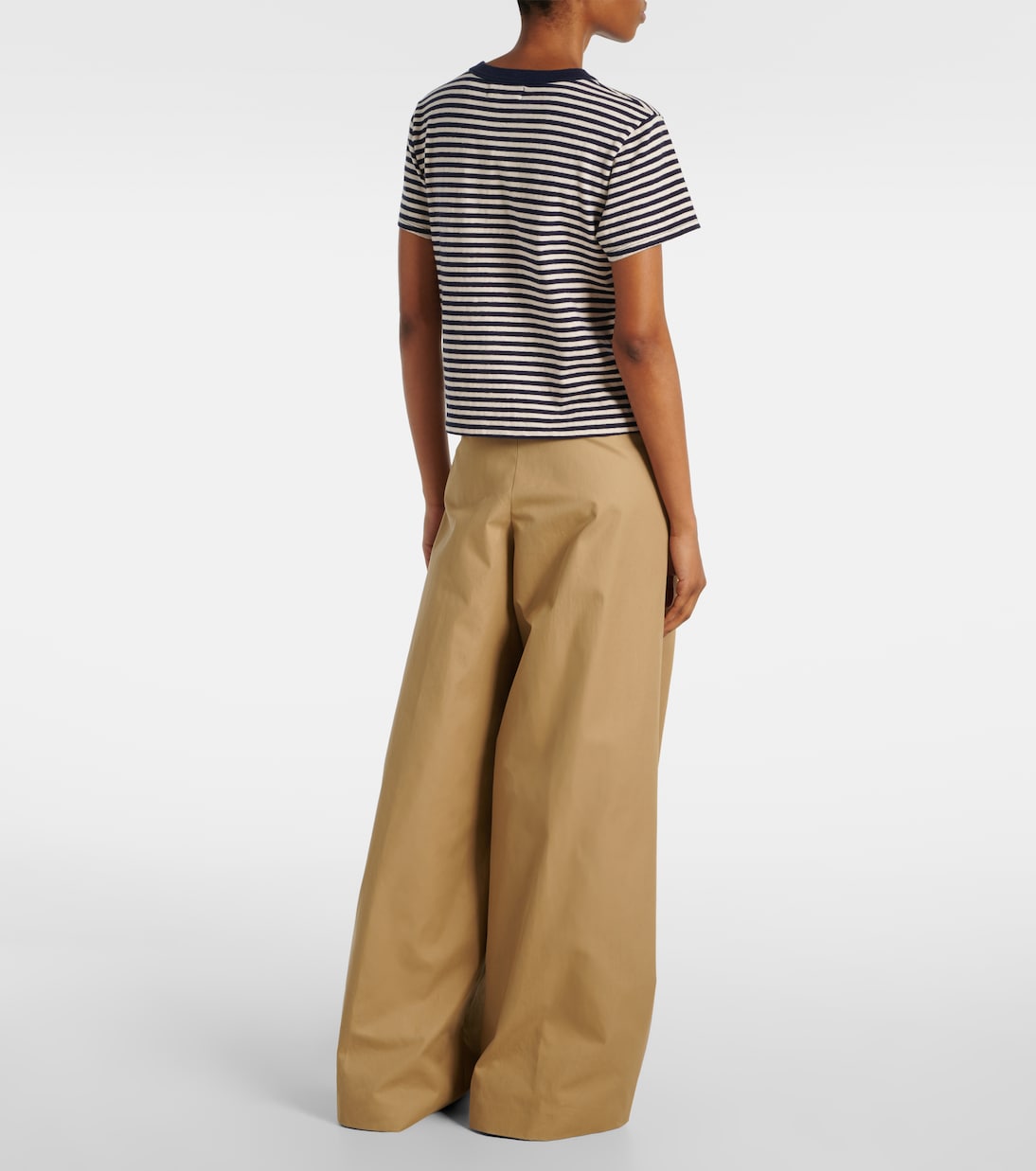 Camiseta Tash de algodón a rayas | Velvet