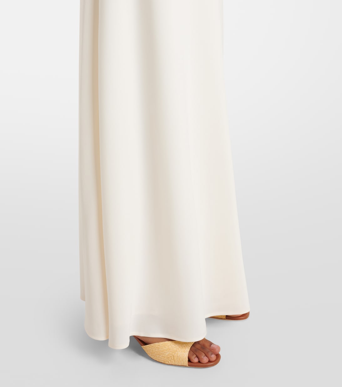 Robe longue Araya en crêpe | Staud