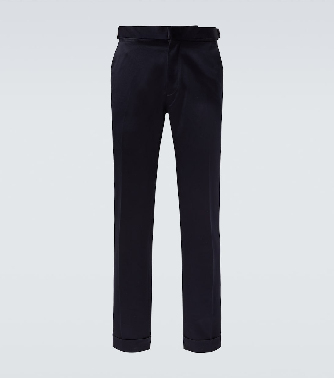 Shelton cotton satin suit pants | Tom Ford