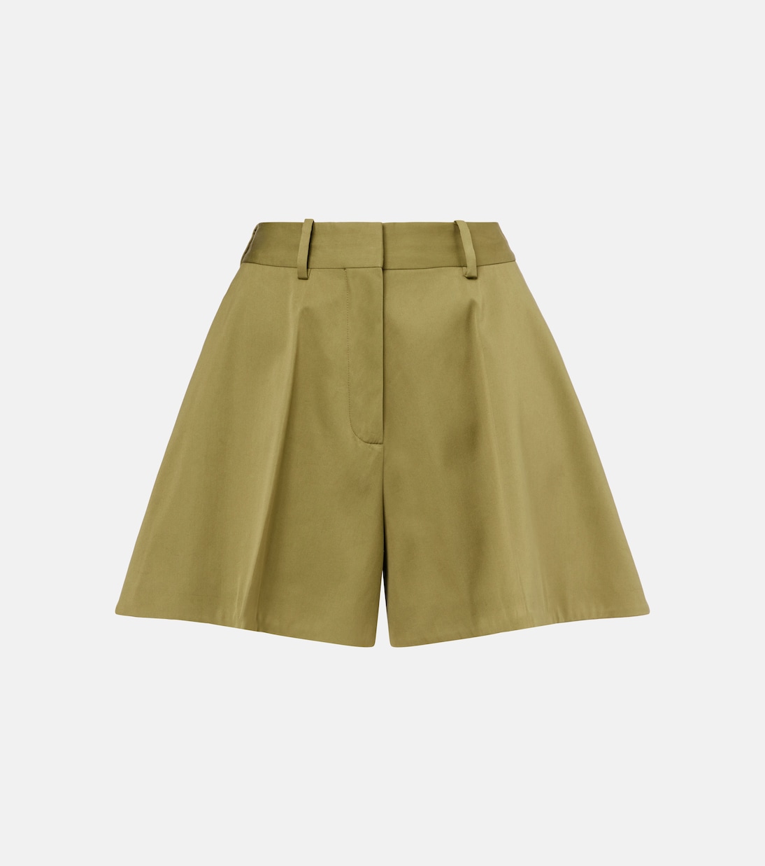 Shorts in gabardine di cotone e seta | Loewe