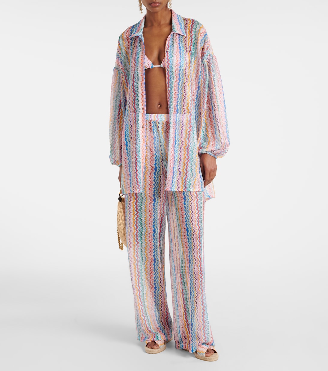 Camisa oversized en zigzag | Missoni
