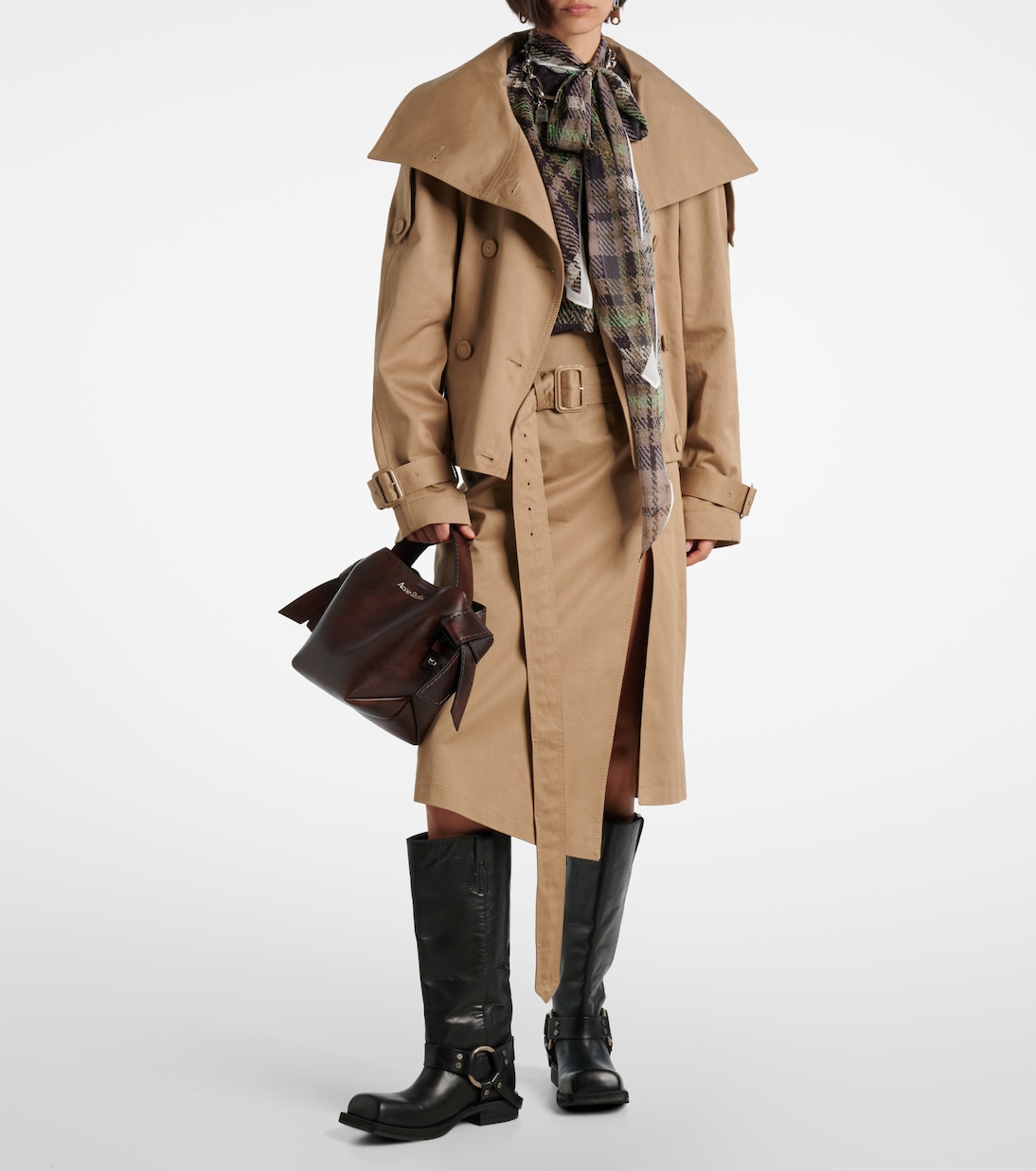 Borsa a tracolla Musubi Small in pelle | Acne Studios