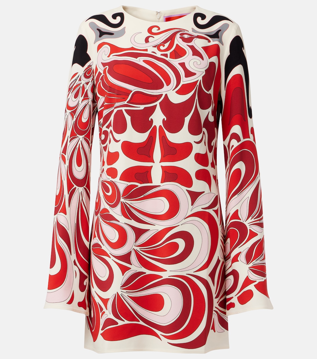 Mini Supremes printed satin minidress | La DoubleJ