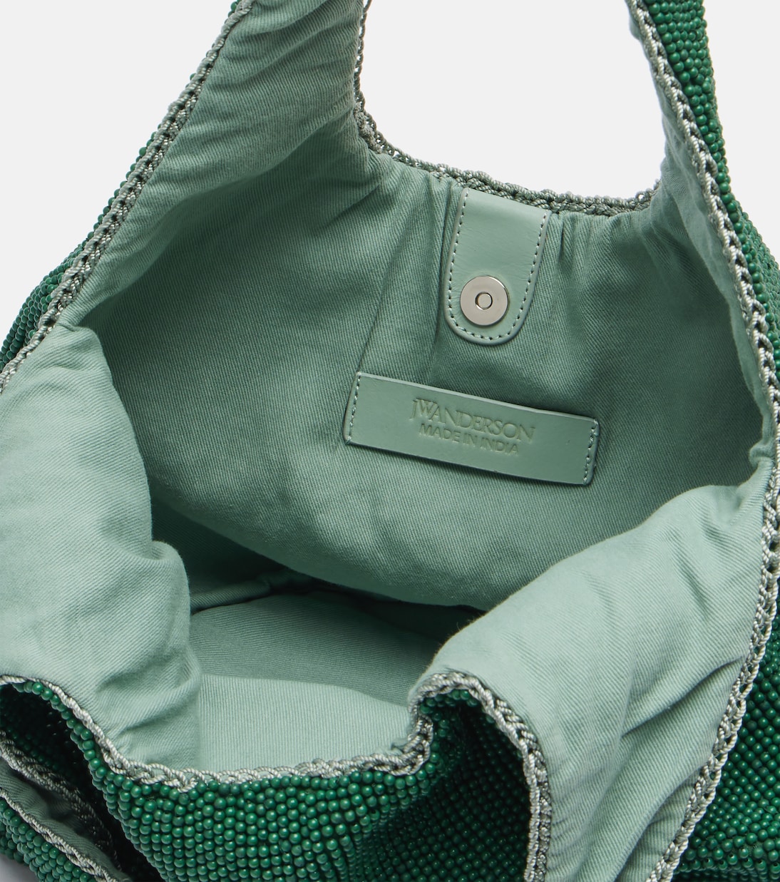 Mini beaded tote bag | JW Anderson