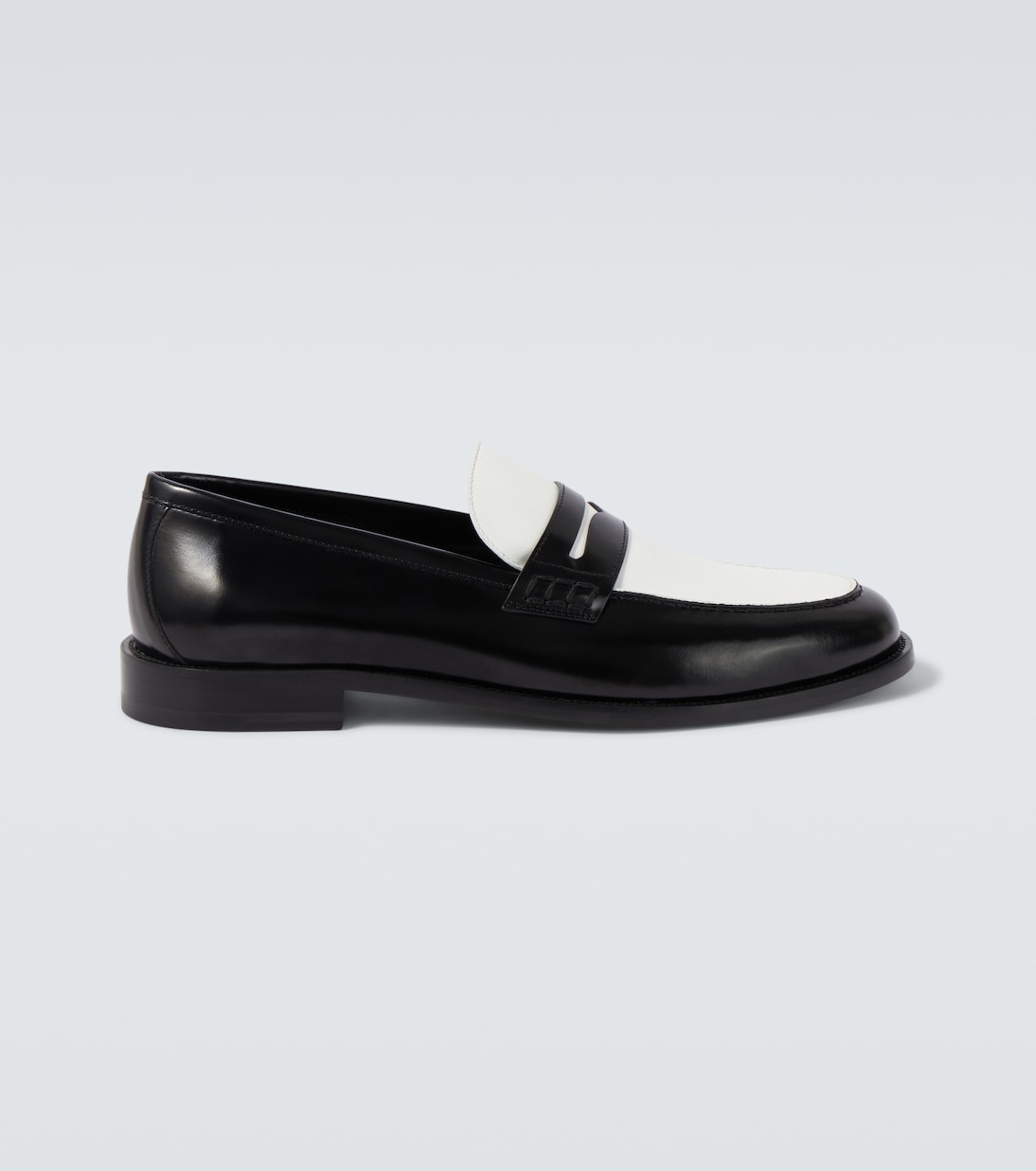 Perry leather penny loafers | Manolo Blahnik
