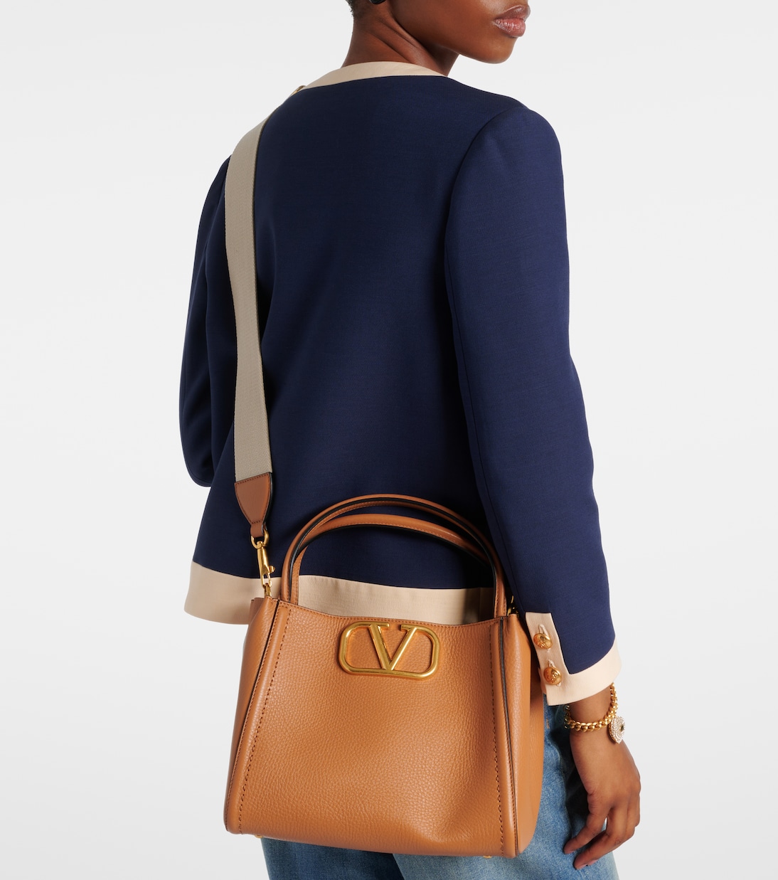 Tote Alltime Medium aus Leder | Valentino Garavani