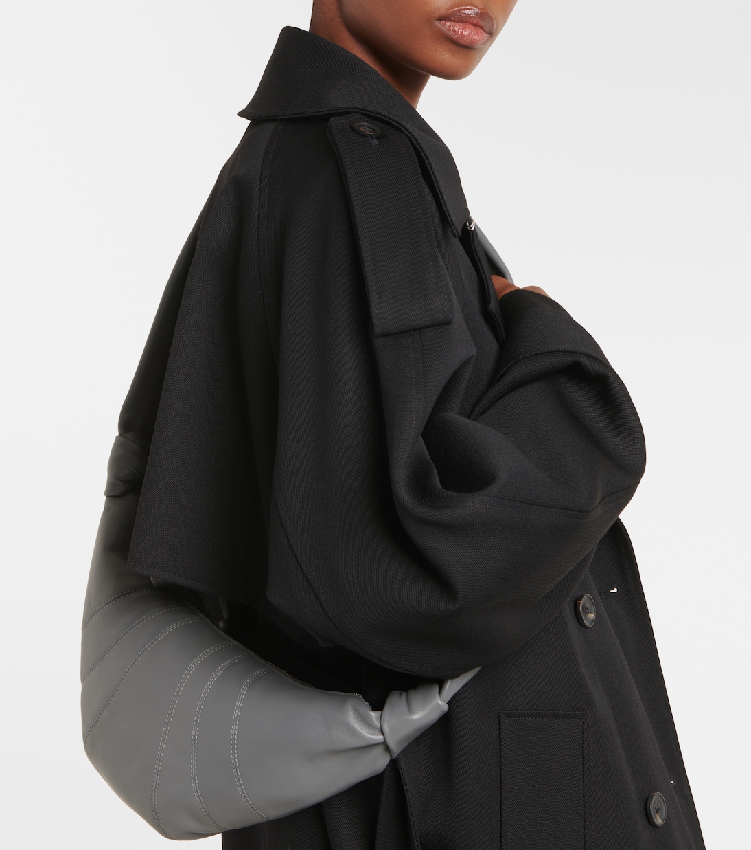 Bolso al hombro Croissant Small de piel | Lemaire