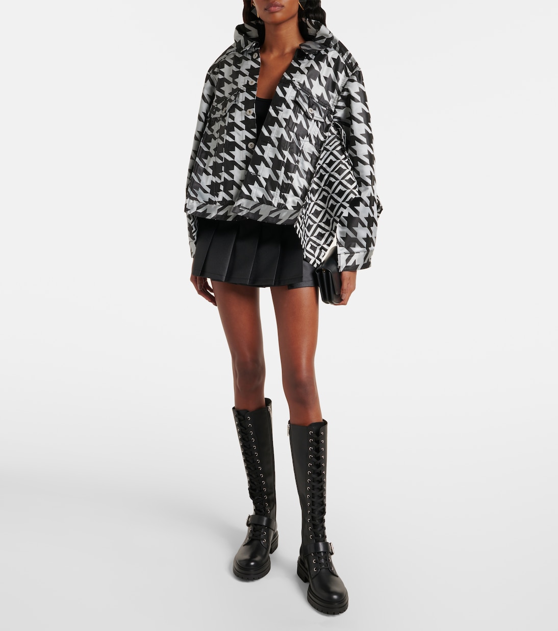 Botas altas de piel con cordones | Gianvito Rossi