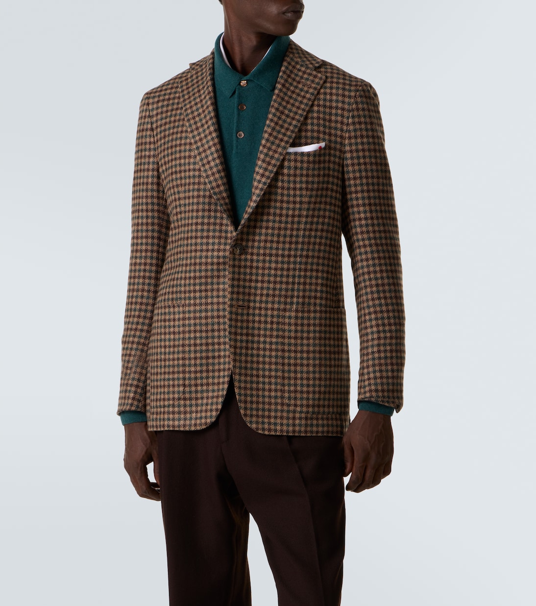 Blazer aus Wolle, Seide und Leinen | Kiton