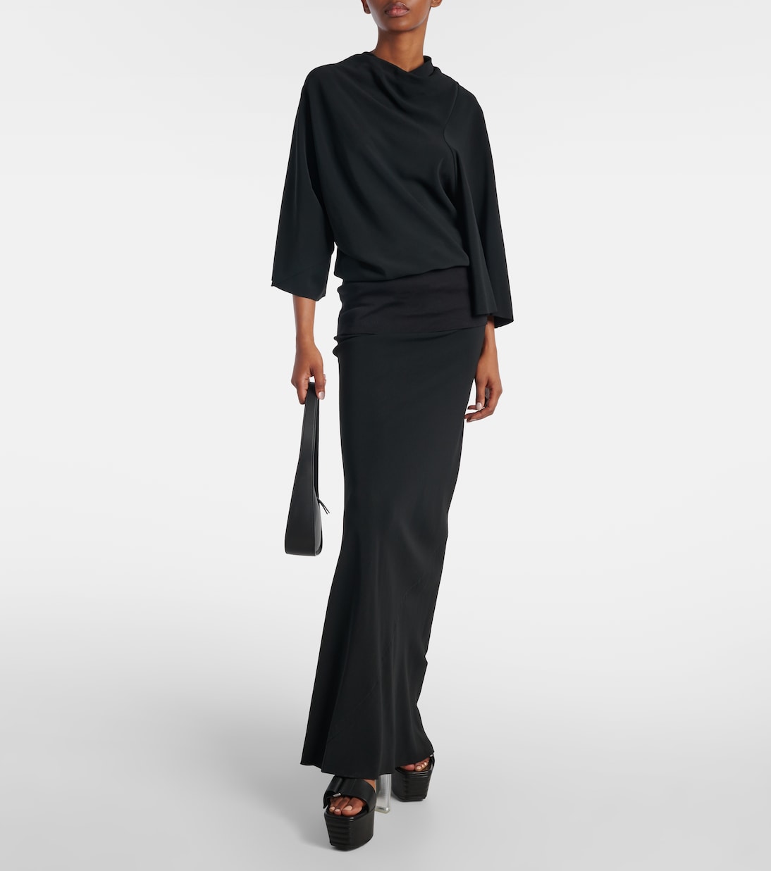Top aus Charmeuse | Rick Owens