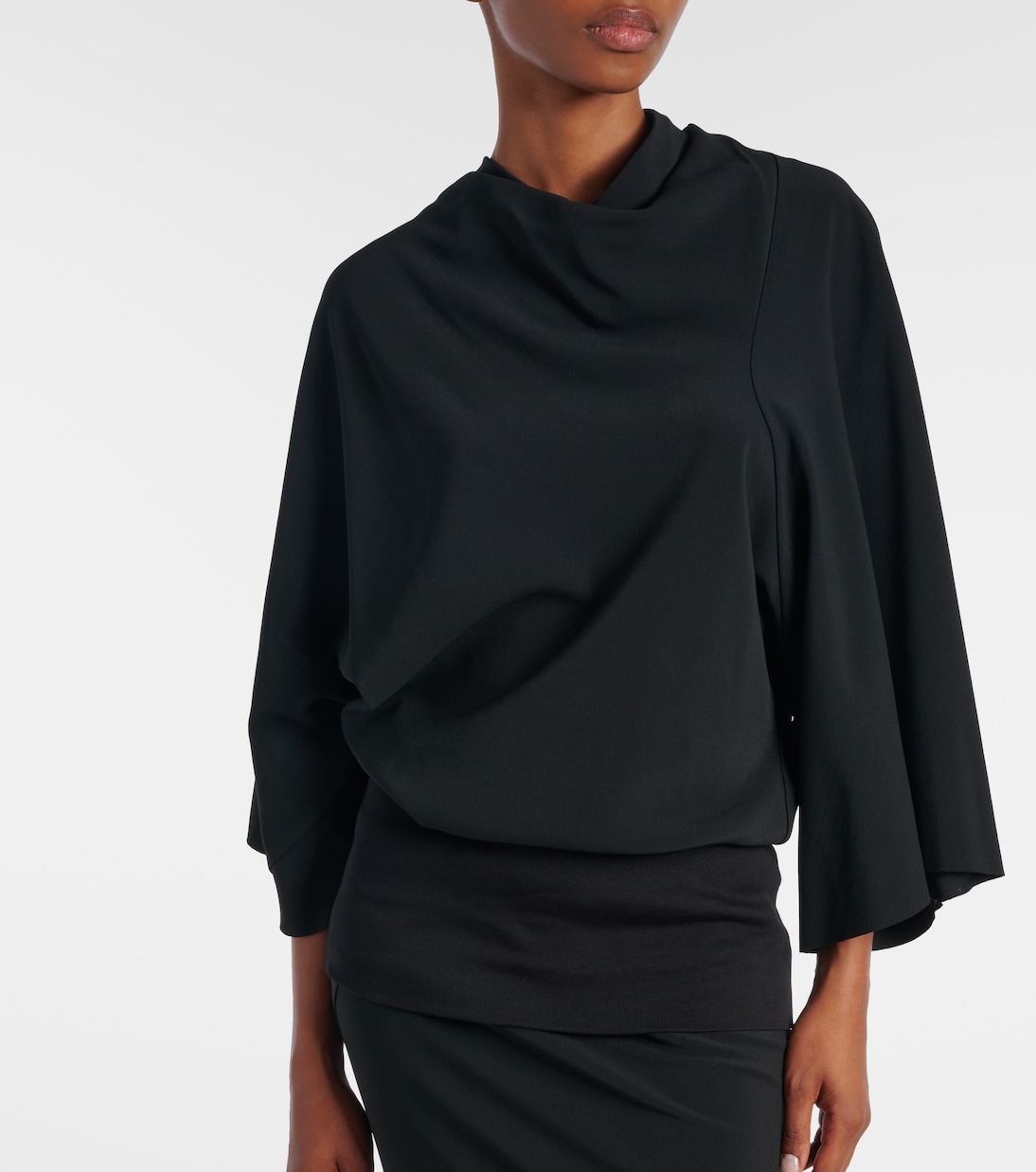 Top aus Charmeuse | Rick Owens