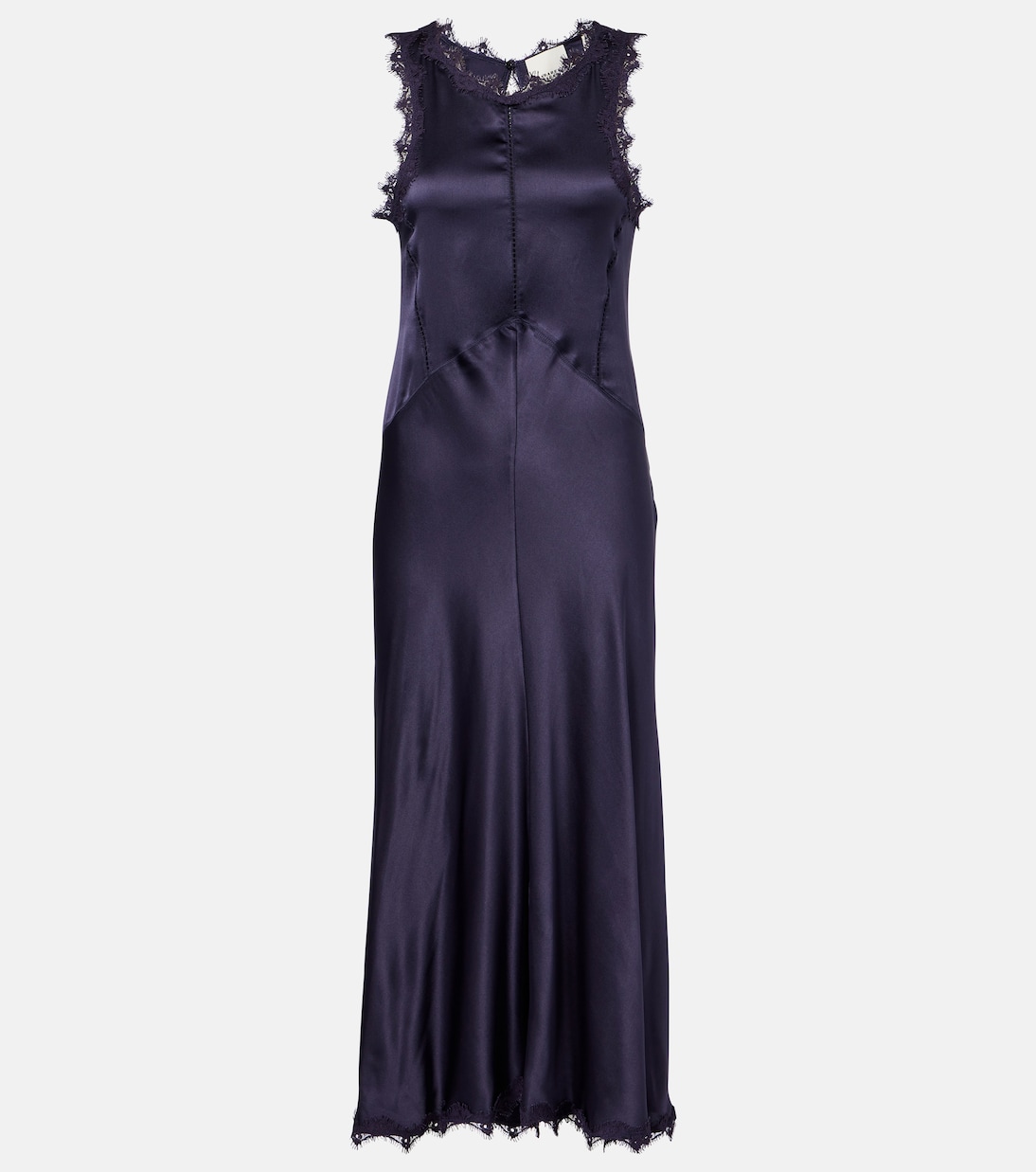 Vestido midi Jadelia de satén | Isabel Marant
