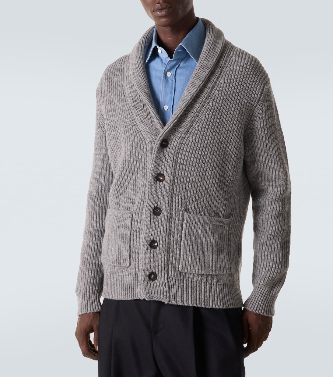 Wool and cashmere cardigan | Thom Sweeney