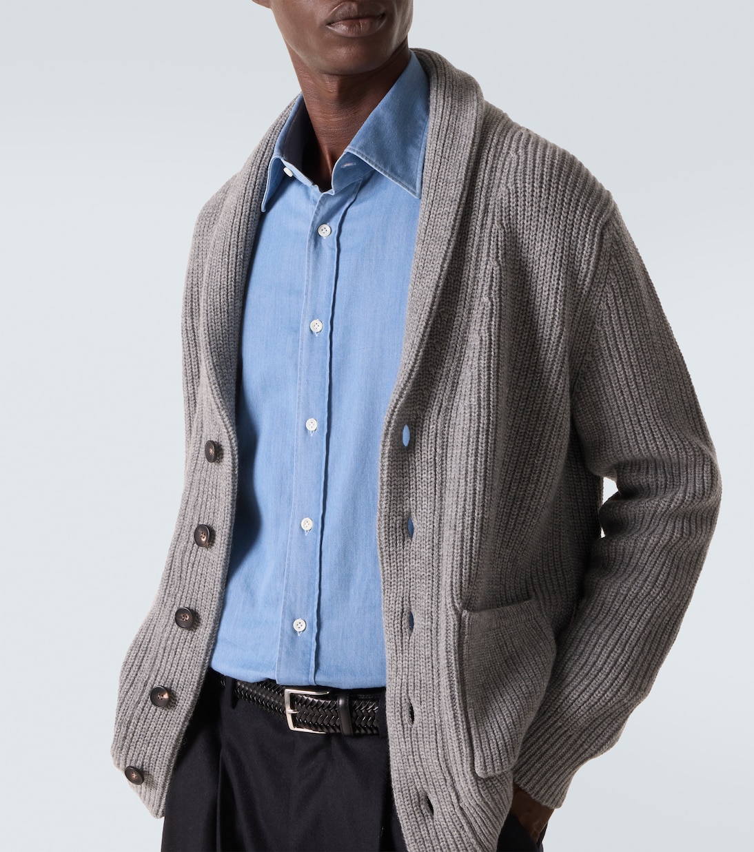 Wool and cashmere cardigan | Thom Sweeney